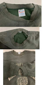 チャンピオン Champion 90's 90年代 ヴィンテージ vintage 刺繍タグ リバースウィーブ REVERSE WEAVE カレッジプリント アメリカ製 MADE IN USA スウェット グリーン Lサイズ 101MT-5026