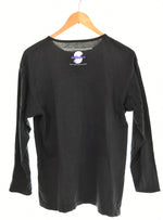 US US古着 90s 大友克洋Tシャツ NTT infosphere 長袖Tシャツ ロンT ブラック 103MT-3004