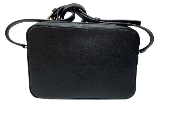 フルラ FURLA リリー LILLI カメラバッグ クロスボディ CROSSBODY ダブルジップ ゴールドロゴ サフィアーノレザー LEATHER BLACK 黒 1028452 バッグ レディースバッグ ショルダーバッグ・メッセンジャーバッグ ロゴ ブラック 104B-52