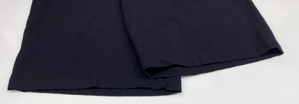 ワイズ Y's ヨウジヤマモト Yohji Yamamoto ウール パンツ WOOL PANTS ガウチョ ワイド ミモレ丈 モード 日本製 NAVY 紺 SIZE2 YV-P07-101 ボトムスその他 無地 ネイビー 104LB-40