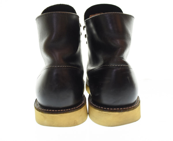 レッドウィング RED WING 90's 犬タグ アイリッシュセッター6 INCH  Classic Round クラシックラウンド 8165 メンズ靴 ブーツ ワーク ブラック 7 25cm 103S-1363