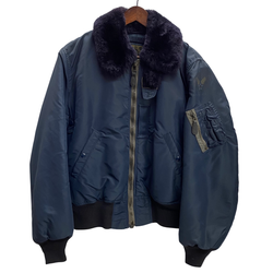 【曜日割引対象外】 バズリクソンズ Buzz Rickson’s B-15C フライトジャケット ジャケット ネイビー 40サイズ 201MT-3733 VB