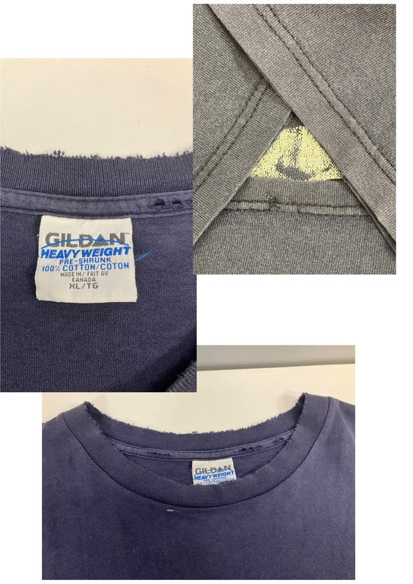 バンド band 90's 90年代 SEX PISTOLS GOD SAVE THE QUEEN セックスピストルズ vintage ヴィンテージ XL Tシャツ ネイビー LLサイズ 101MT-4374