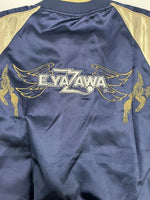 サントリー SUNTORY ×E.YAZAWA コラボ スカジャン サントリープレミアムモルツ 紺 刺繍ロゴ ジャケット ネイビー 101MT-5285