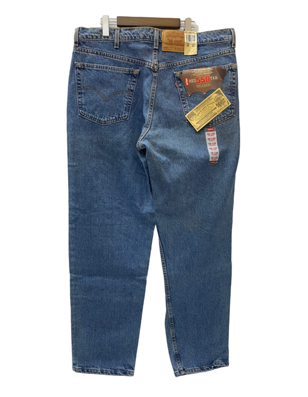 【曜日割引対象外】 リーバイス Levi's 90's 550 DEADSTOCK SHED JEANS USA製 デニム W32サイズ 201MB-727 VB