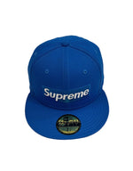 シュプリーム SUPREME Sharpie Box Logo New Era シャーピー ボックスロゴ ニューエラ 青 7 1/2 帽子 メンズ帽子 キャップ ブルー 101hat-153