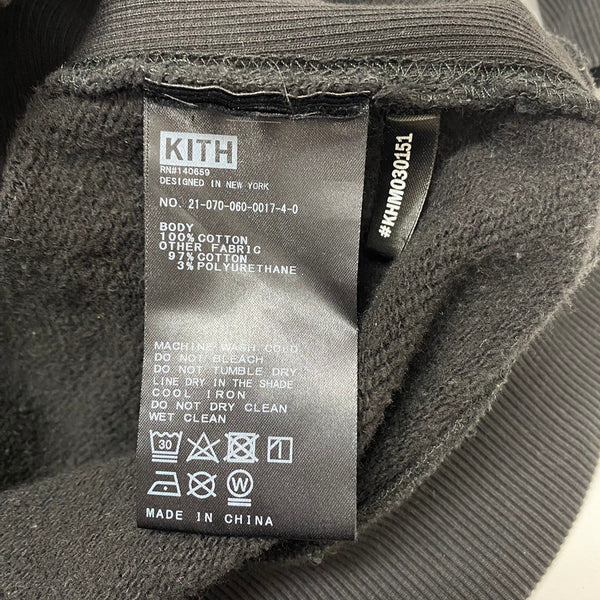 キス KITH モックスウェット 21-070-060-0017-4-0 スウェット ブラック Sサイズ 201MT-3066