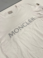 モンクレール MONCLER LUNGA LS T-SHIRT メッシュ切り替え 白 C-SCOM-20-40419 ロンT ホワイト Sサイズ 101MT-5115