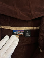 パタゴニア PATAGONIA USA製 SYNCHILLA Wind Zone Jacket シンチラ ウインドゾーンジャケット フリースジャケット フーディ 茶 27270 XL ジャケット ブラウン LLサイズ 101MT-4785
