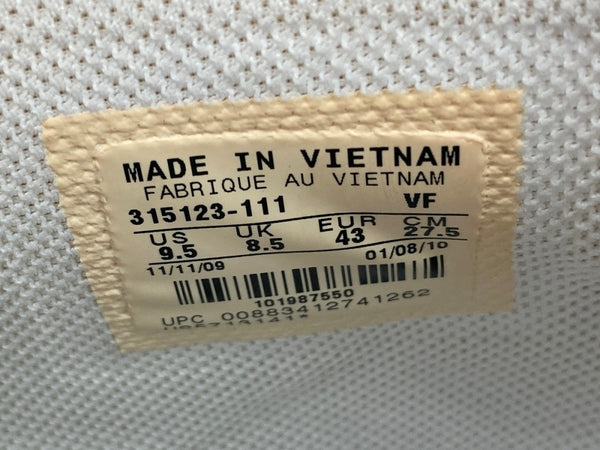 ナイキ NIKE 10年製 AIR FORCE 1 MID 07 エア フォース ミッド ベルト シューズ 白 315123-111 メンズ靴 スニーカー ホワイト 27.5cm 104S-1019