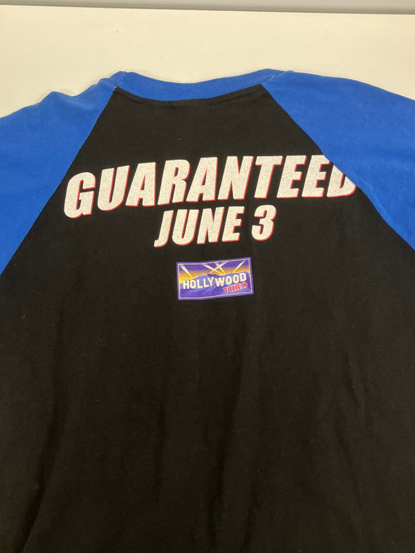 US US古着 00's DELTA 007 DIE ANOTHER DAY 映画 ムービーT プロモーション ラグラン VINTAGE ヴィンテージ ロンT ブラック Lサイズ 101MT-4646