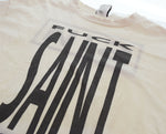 セントマイケル SAINT Mxxxxxx  25SS SAINT YOURSELF ダメージ加工 Tシャツ SM-HR8-0000-020 Tシャツ ホワイト LLサイズ 103MT-2775