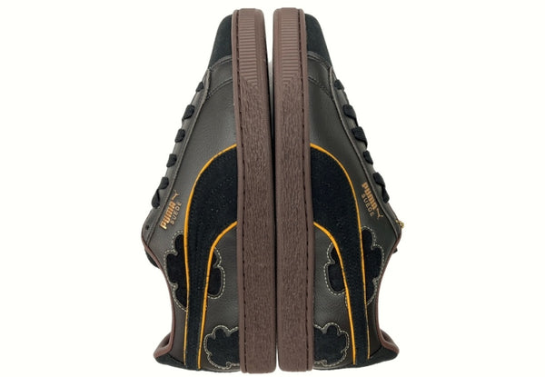 プーマ PUMA 24年製 × ONE PIECE ワン ピース SUEDE 4 スウェード MARSHALL D. TEACH 黒ひげ ローカット 黒 396525-01 メンズ靴 スニーカー ブラック 27cm 104-shoes327