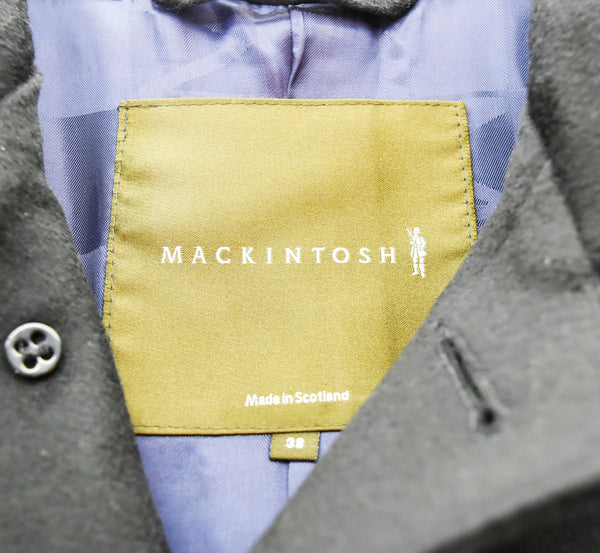 マッキントッシュ MACKINTOSH イギリス製 wool coat ウールコート  VM-SM-SM 38 コート 無地 ネイビー 103MT-442