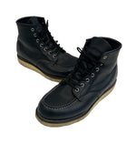 レッドウィング RED WING IRISH SETTER MOC TOE BOOTS アイリッシュセッター モックトゥ ブーツ 黒 8130 メンズ靴 ブーツ ワーク ブラック 8 1/2 101sh-2109