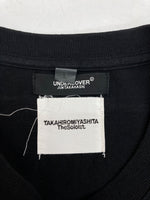 アンダーカバー UNDERCOVER × TAKAHIROMIYASHITA TheSoloist. ソロイスト PRINT T-SHIRT プリント Tシャツ 半袖 黒 Tシャツ プリント ブラック Lサイズ 104MT-1597
