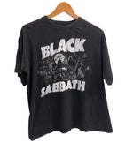 バンド band 90's~00's EURO Black Sabbath ブラック・サバス Vintage ヴィンテージ 2XL Tシャツ ブラック 3Lサイズ 101MT-4740