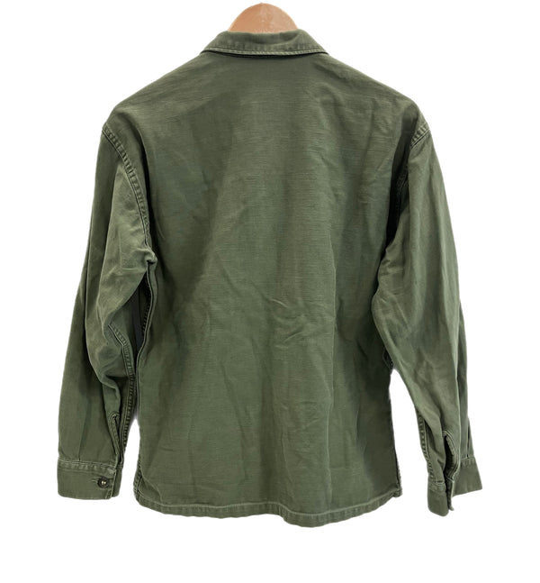 ミリタリー MILITARY 50's～60's 50~60年代 USMC P-58 アメリカ軍海兵隊 P58ユーティリティジャケット OG オリーブグリーン バックサテン VINTAGE ヴィンテージ - ジャケット カーキ 101MT-4744