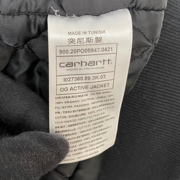 【曜日割引対象外】 カーハート Carhartt WIP DUCK ACTIVE JACKET ジャケット ブラック XXLサイズ 201MT-3847 VB