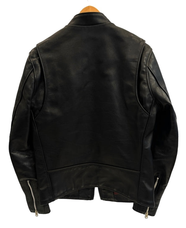 ショット SCHOTT シングルライダース 革ジャン レザージャケット アメリカ製 7009 サイズ36 ジャケット ブラック 101MT-4681