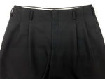 コムデギャルソン COMME des GARCONS HOMME PLUS Pleats Short Pants プリーツ ショート パンツ ジップフライ ワイド 短パン ハーフパンツ 黒 無地 PO-P027 ハーフパンツ ブラック Mサイズ 104MB-404