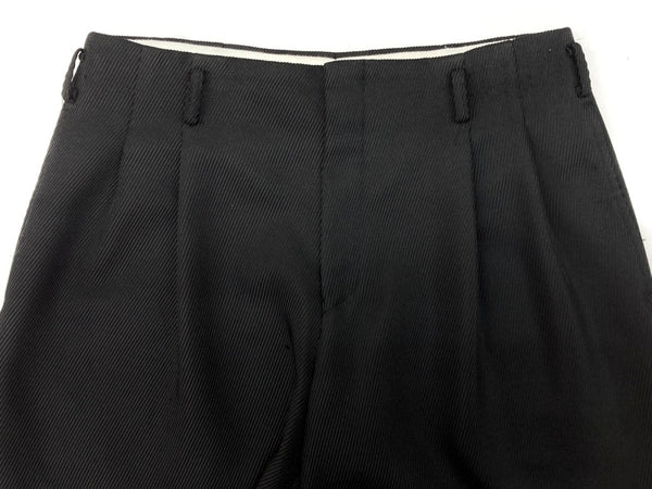 コムデギャルソン COMME des GARCONS HOMME PLUS Pleats Short Pants プリーツ ショート パンツ ジップフライ ワイド 短パン ハーフパンツ 黒 無地 PO-P027 ハーフパンツ ブラック Mサイズ 104MB-404