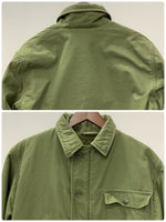 【曜日割引対象外】 ヴィンテージ vintage 80s US NAVY A-2 DECK JACKET 82年製 デッキ ジャケット カーキ Mサイズ 201MT-3099 VB