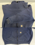 カーハート Carhartt フルジップパーカー スウェット  - パーカ ネイビー 101MT-5195