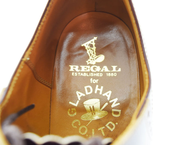 リーガル REGAL GLADHAND  グラッドハンド 606S SADDLE SHOES リーガル サドルシューズ 茶 メンズ靴 ビジネスシューズ ブラウン 26cm 103S-855