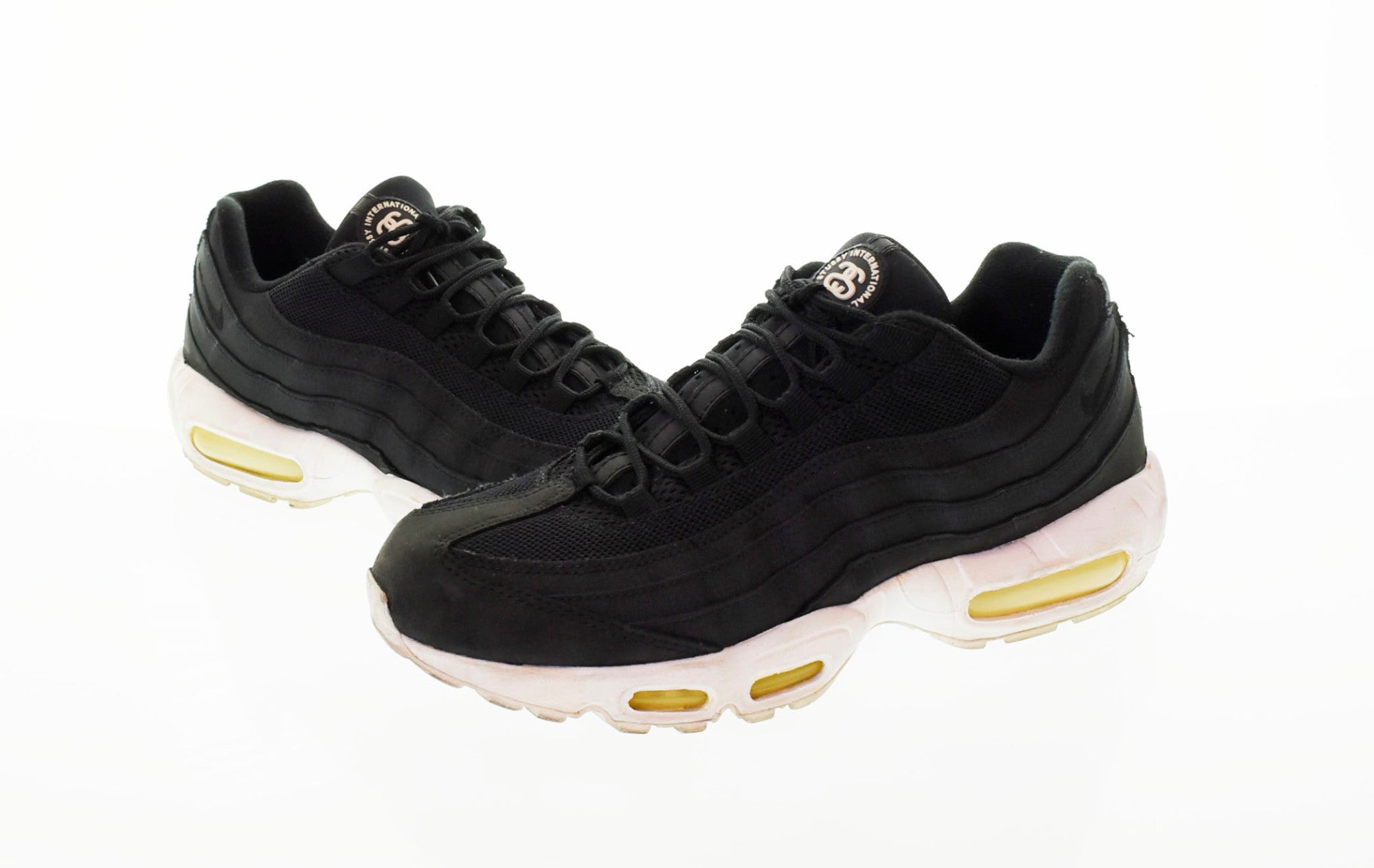 ナイキ NIKE ×STUSSY AIR MAX 95 エアマックス95 834668-001 メンズ靴 スニーカー ブラック 27cm  103-shoes-244