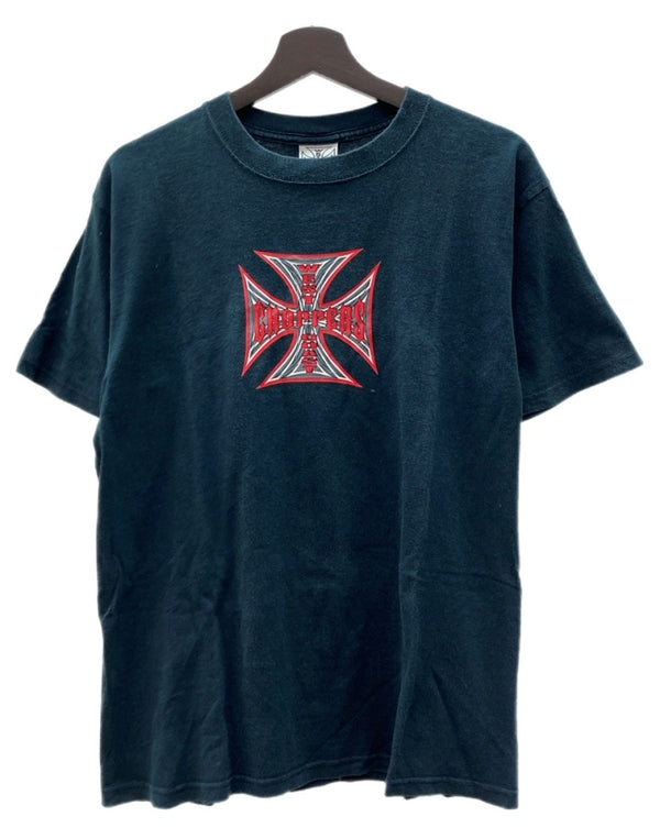 US US古着 90s 00s WEST COAST CHOPPERS T-Shirt ウエスト コースト チョッパーズ Tシャツ デビル 半袖 黒 Tシャツ ロゴ ブラック Mサイズ 104MT-2345