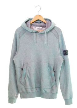 ストーンアイランド STONE ISLAND ダストカラー加工 ダストカラー加工フーディ 741562090 パーカ グリーン Sサイズ 103MT-2327