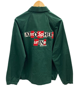 シュプリーム SUPREME × ANTIHERO Snap Front Twill Jacket 20FW コーチジャケット 緑 ジャケット ロゴ グリーン Mサイズ 101MT-2245