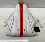 ナイキ NIKE エアフォース1 ロー "ホワイト アンド ピカンテレッド" Air Force 1 Low "White and Picante Red" DV0788-102 メンズ靴 スニーカー オレンジ 30cmサイズ 201-shoes1011