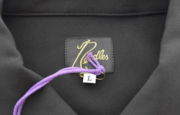 ニードルス Needles Piping Cowboy Jac パイピング カウボーイ ジャケット 黒 PU208 ジャケット ブラック Lサイズ 103MT-2347