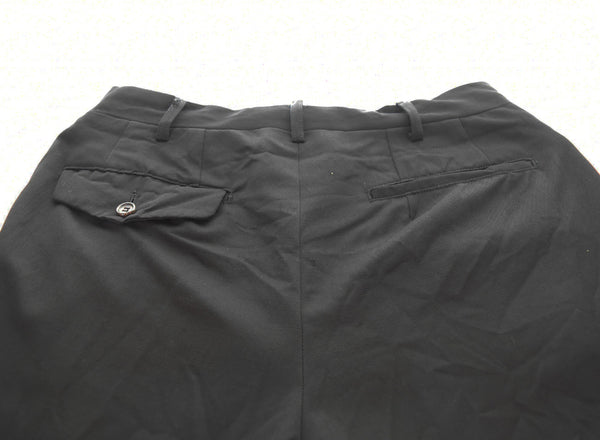 コムデギャルソン COMME des GARCONS 80s 2タックスラックス AD1988 HP-05032L スラックス ブラック Lサイズ 103MB-510