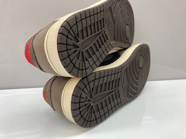 ナイキ NIKE 19年製 × Travis Scott  トラヴィス スコット AIR JORDAN 1 LOW OG SP-T DARK MOCHA エア ジョーダン ロー ダーク モカ AJ1 シューズ 茶  CQ4277-001 メンズ靴 スニーカー ブラウン 28cm 104S-953