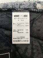 ウィンダンシー WIND AND SEA WDS Palm tree Fleece Pants パーム ツリー フリース パンツ 黒 花・植物 WDS-O-PMT-23-Q2-PT-01 ボトムスその他 ブラック Mサイズ 104MB-85