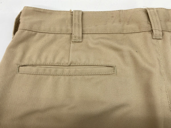 シュプリーム SUPREME WORK PANTS ワーク パンツ ジップアップ ズボン ボトムス フルレングス ポリエステル コットン メンズ BEIGE 無地 チノパン ベージュ 32 104MB-328