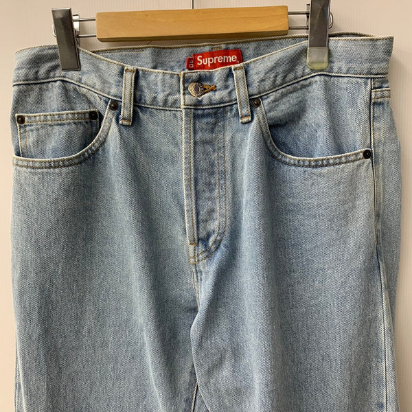 シュプリーム SUPREME Washed Regular Jeans 32inch デニム ブルー 201MB-1059