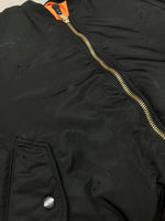 アリクス ALYX × ALPHA INDUSTRIES アルファ REVERSIBLE MA-1 JACKET リバーシブル ジャケット ボンバー フライト アウター 黒 912424 ジャケット 無地 ブラック Lサイズ 104MT-1978