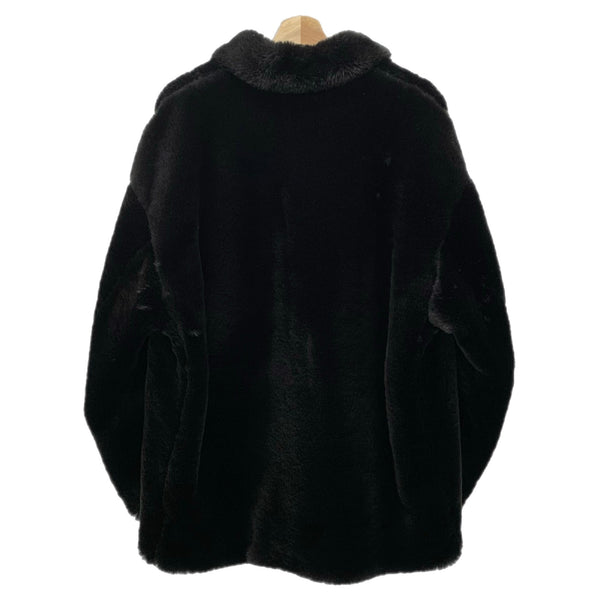 クーティープロダクションズ COOTIE PRODUCTIONS フェイクファーカーコート Faux Fur Car Coat  ジャケット ブラック Lサイズ 201MT-4441