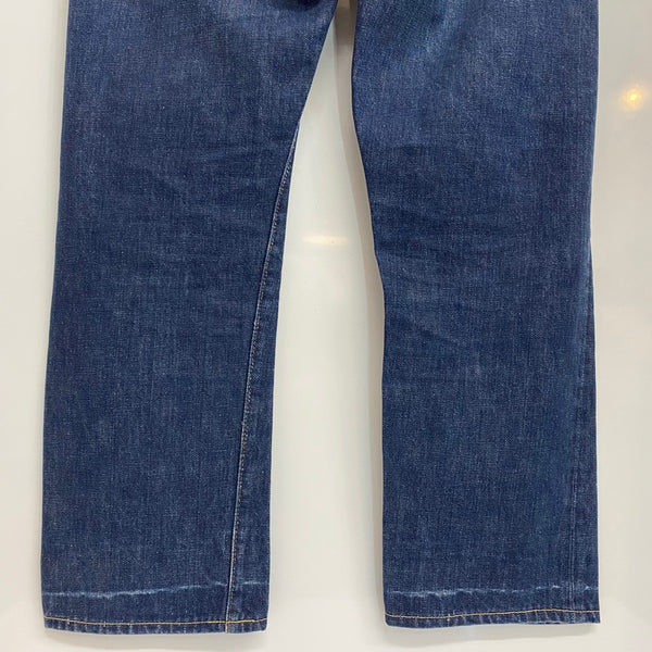 【曜日割引対象外】 リーバイス Levi's 60's 70's 505 BIG E USA製 濃紺 デニム ブルー W34 L32サイズ 201MB-1038 VB
