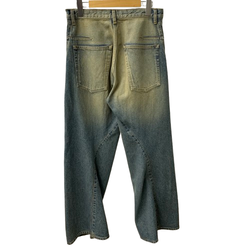 ネヴァーフォーゲット NVRFRGT 3D TWISTED WIDE LEG JEANS NF241P08B デニム ブルー 1サイズ 201MB-1165