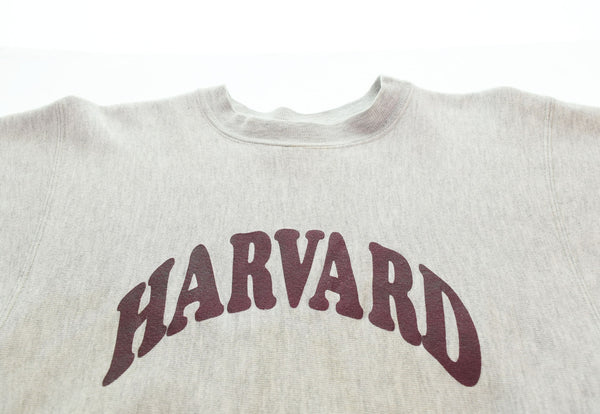 チャンピオン Champion 90s REVERSE WEAVE HARVARD AEROBICS 90's リバースウィーブ 刺繍タグ ハーバードエアロビクス スウェット グレー Mサイズ 103MT-2697