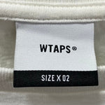ダブルタップス W)taps 23SS イングレディエント ロングスリーブ Tシャツ INGREDIENTS LS ロンT ホワイト 2サイズ 201MT-3359