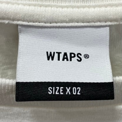 ダブルタップス W)taps 23SS イングレディエント ロングスリーブ Tシャツ INGREDIENTS LS ロンT ホワイト 2サイズ 201MT-3359