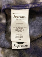 シュプリーム SUPREME Paisley Fleece Shirt Purple ペイズリーフリースシャツ 21FW 紫 黒 シャツジャケット ジャケット 総柄 パープル Lサイズ 101MT-2504