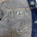 【曜日割引対象外】 リーバイス Levi's 70's 70505-0217 333工場 オレンジタブ デニム ジャケット ブルー 44サイズ 201MT-4863 VB