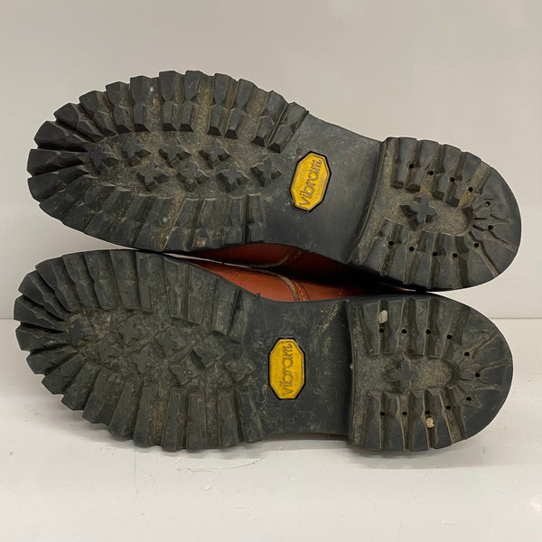 【曜日割引対象外】 レッドウィング RED WING アイリッシュセッター 羽タグ USA製 メンズ靴 ブーツ ワーク ブラウン 26.5cmサイズ 201-shoes1458 VB